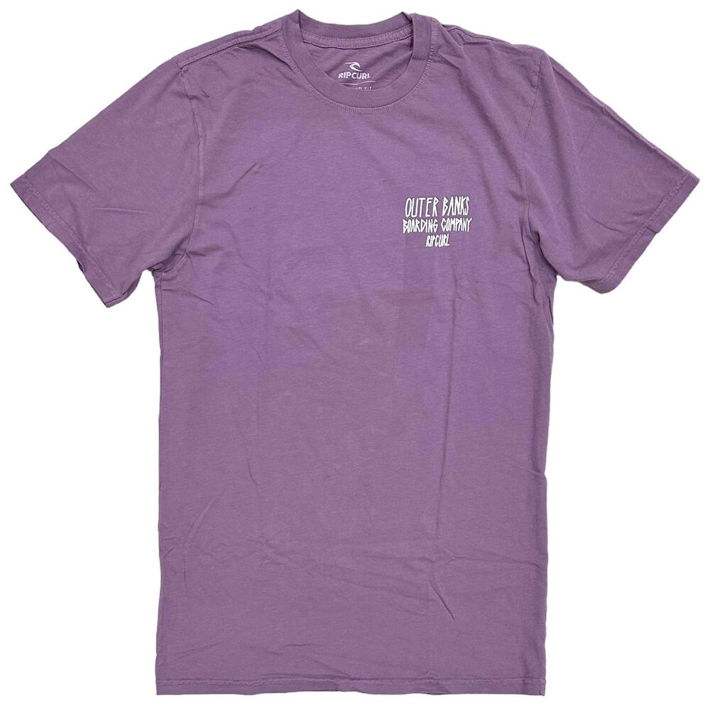 Rip Curl Men's T-Shirt Shred Till Dead Distressed Graphic Short Sleeve Tee - Picture 2 of 2